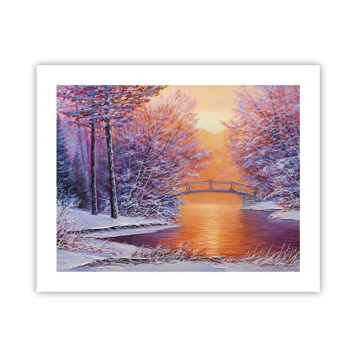 Plakat - Lad os mødes her - 50x40 cm