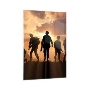 Billede på glas - Brothers in arms - 70x100 cm