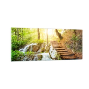 Billede på glas - Den ønskede kølighed - 100x40 cm