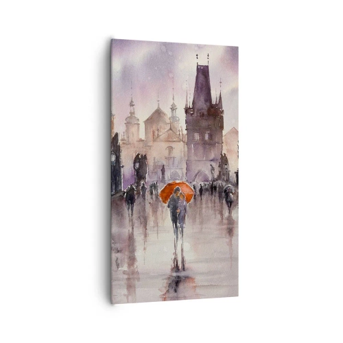 Lærredstryk - Billede på lærred - Folk forandrer sig ikke - 65x120 cm