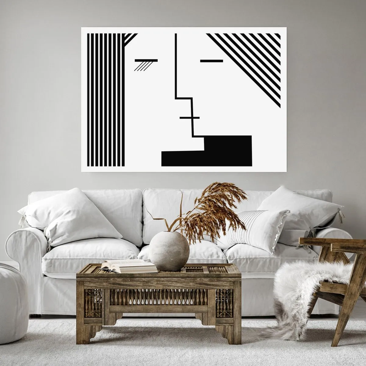 Plakat - Bare et kys - 91x61 cm