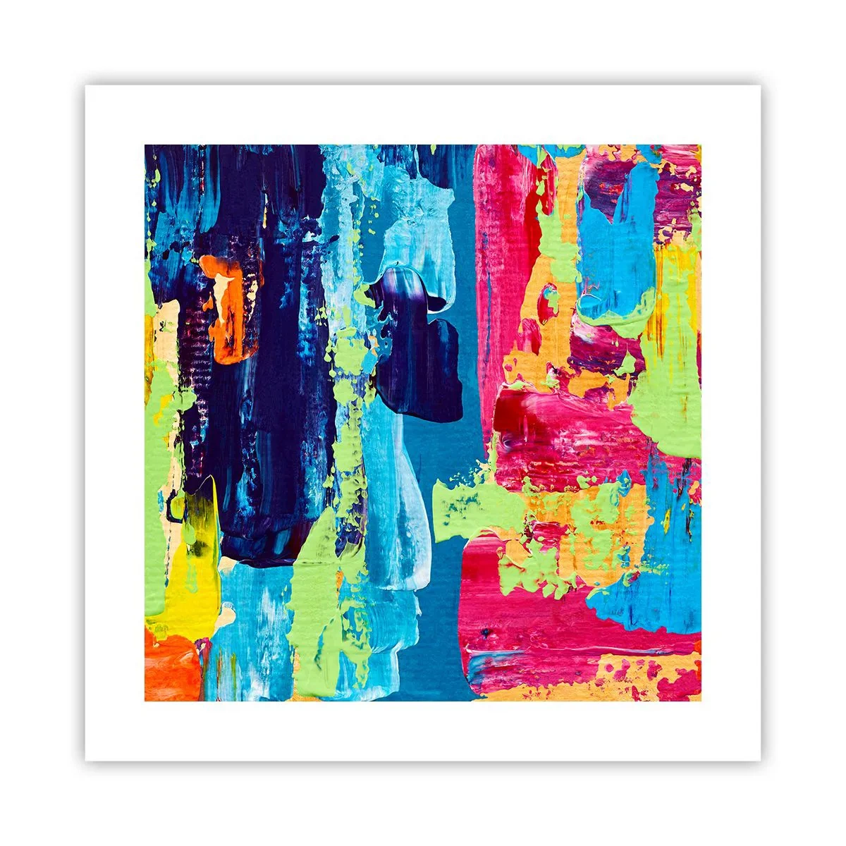 Plakat - Livet er smukt! - 40x40 cm