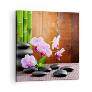 Lærredstryk - Billede på lærred - Oplev Østens fornøjelser - 60x60 cm