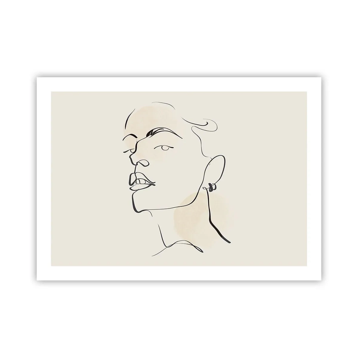 Plakat - Et stolt blik - 70x50 cm