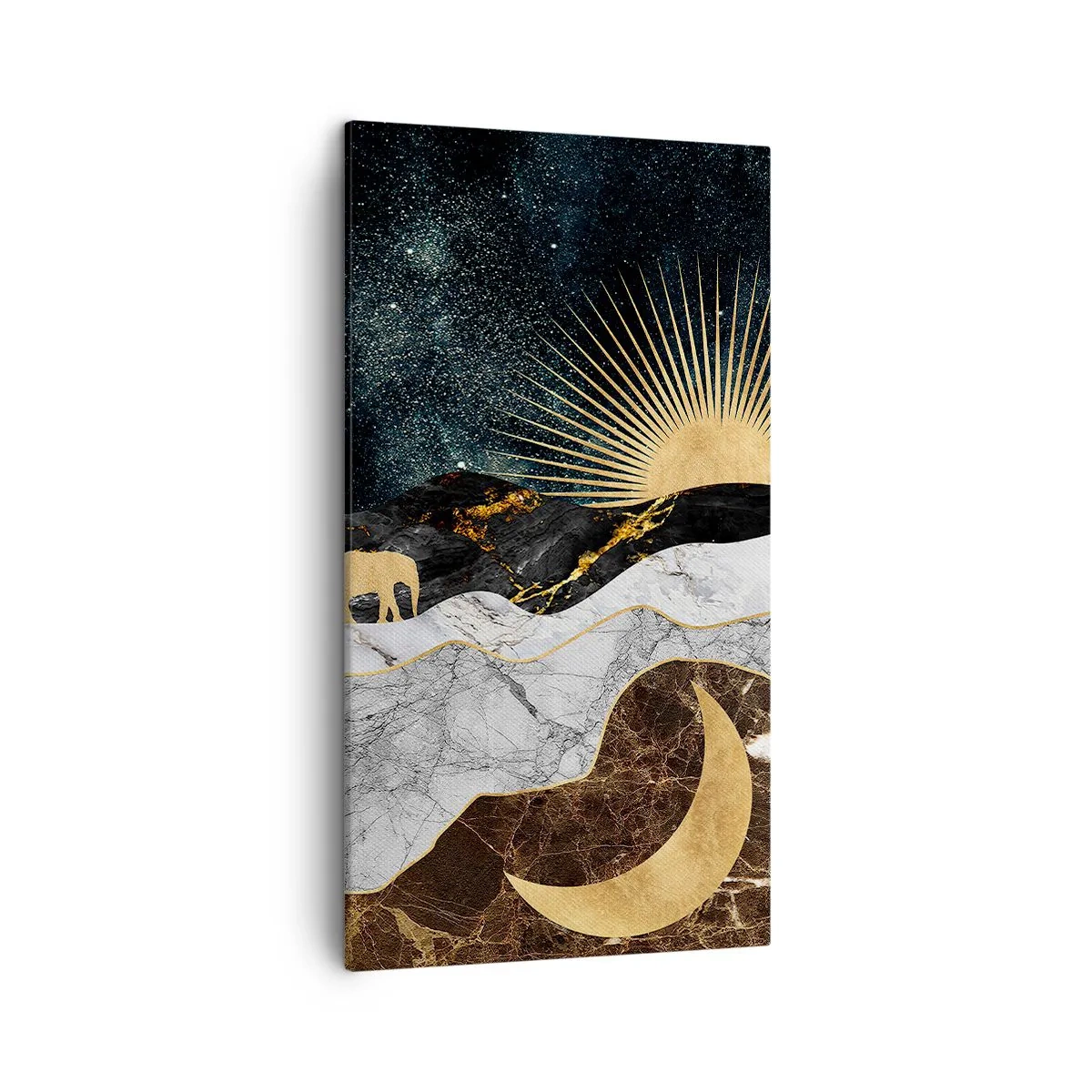 Lærredstryk - Billede på lærred - Evige love - 45x80 cm