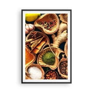 Plakat i sort ramme - Tag, hvad du vil have - 61x91 cm