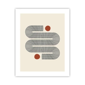 Plakat - Fra start til slut - 40x50 cm