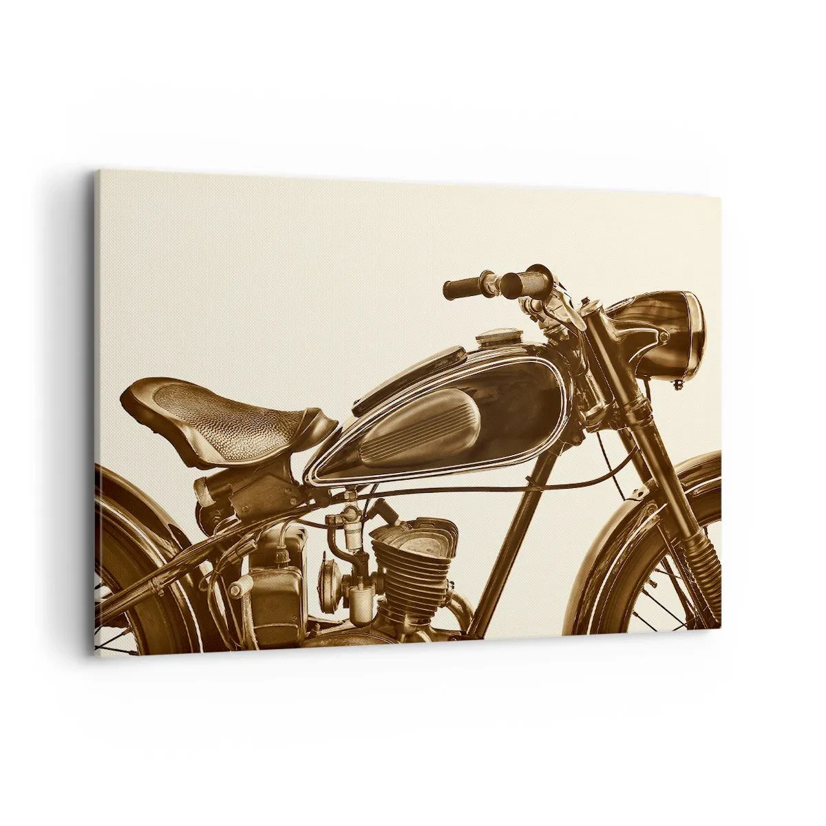 Lærredstryk - Billede på lærred - Længsel efter klassikerne - 100x70 cm