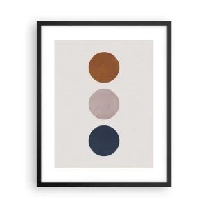 Plakat i sort ramme - Et symbol på perfektion - 40x50 cm