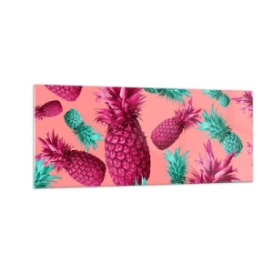 Billede på glas - Frihed er sødt - 100x40 cm