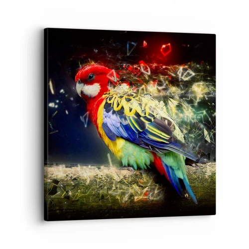 Lærredstryk - Billede på lærred - Budbringeren af udstråling - 30x30 cm