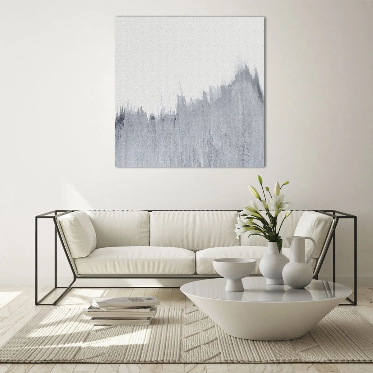 Billede på glas - Mystisk plade - 70x70 cm