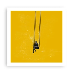 Plakat - En dag som alle andre - 60x60 cm