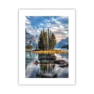 Plakat - Over store og klare vande… - 30x40 cm