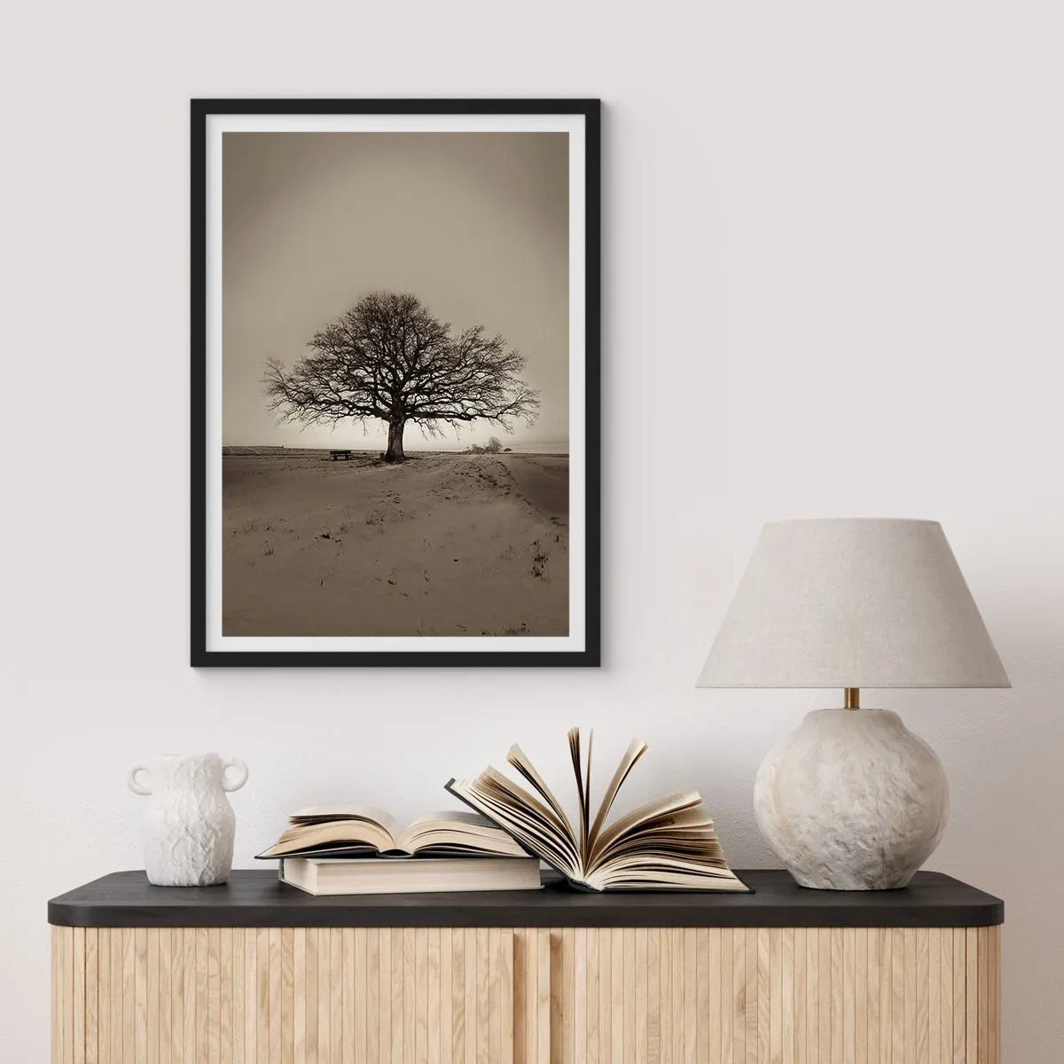 Plakat i sort ramme - Herfra og til evigheden - 40x50 cm