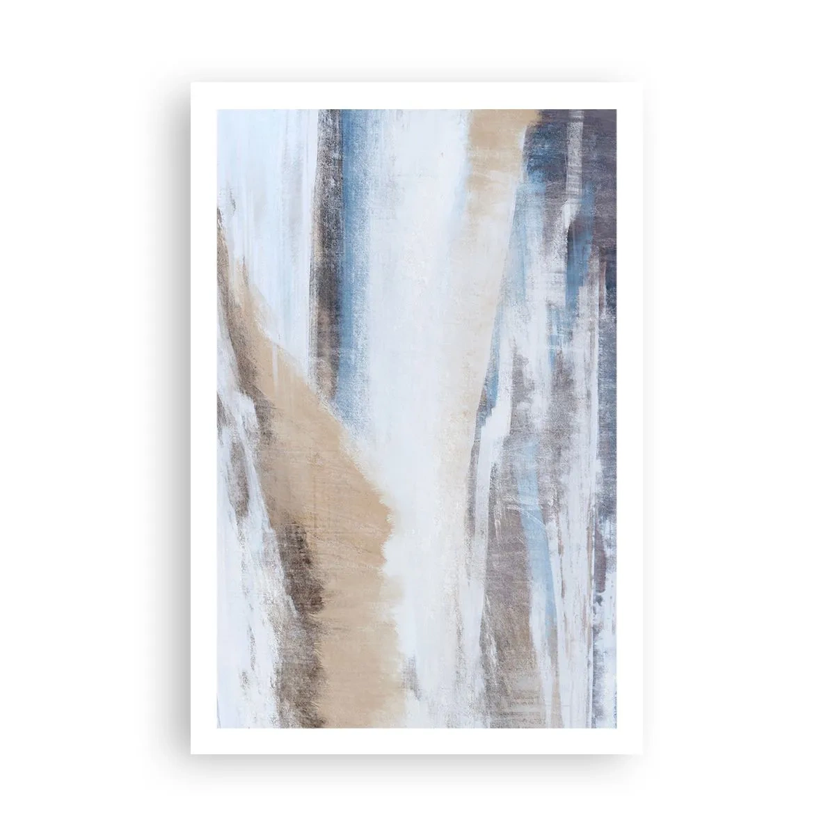 Plakat - Vinterkomposition - 61x91 cm
