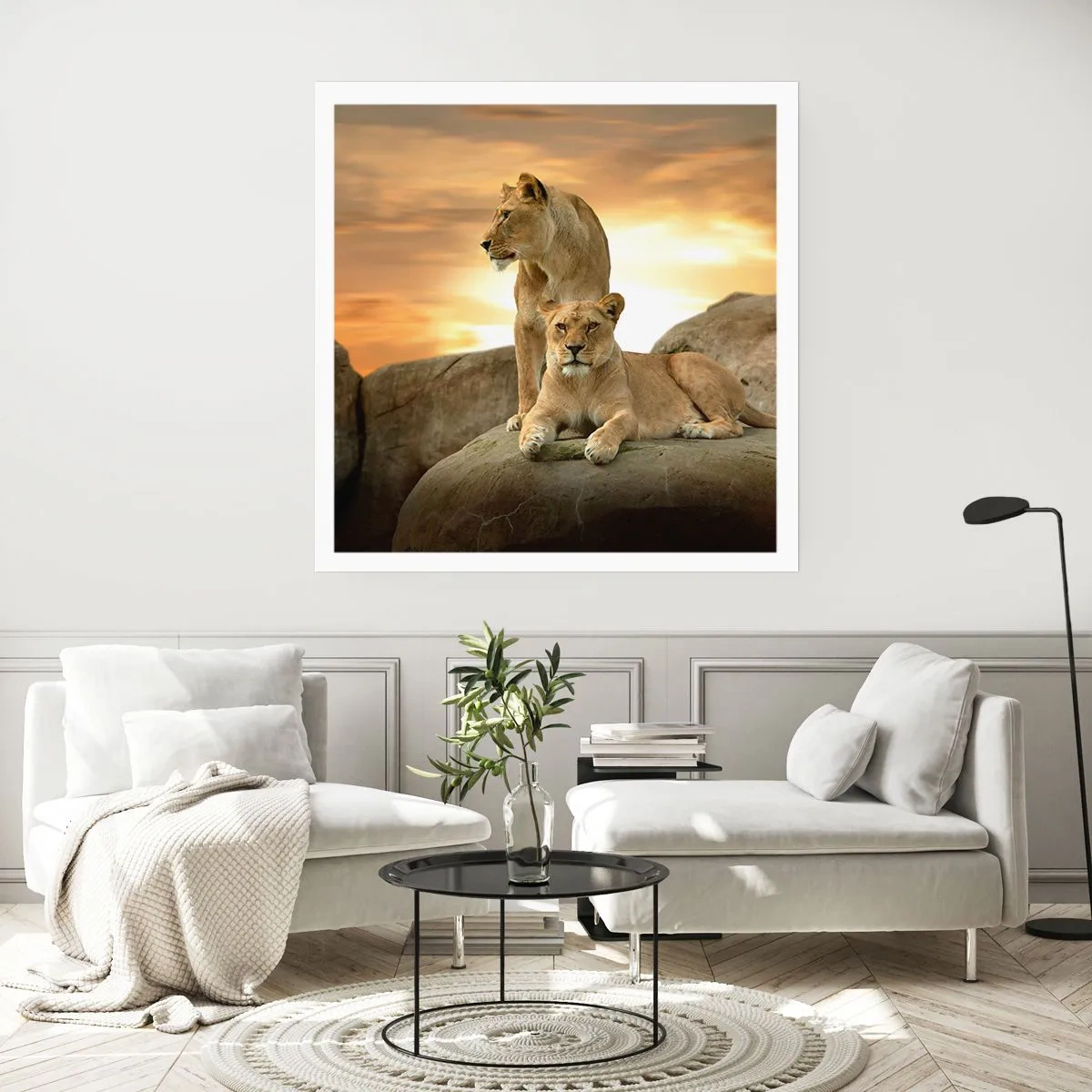 Plakat - Kongelig majestæt - 60x60 cm