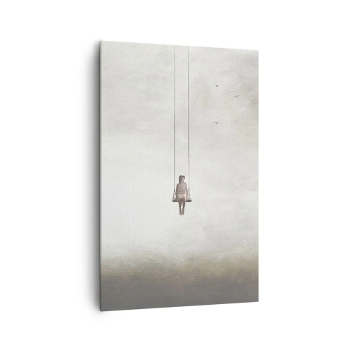 Lærredstryk - Billede på lærred - Barnet i os selv - 80x120 cm