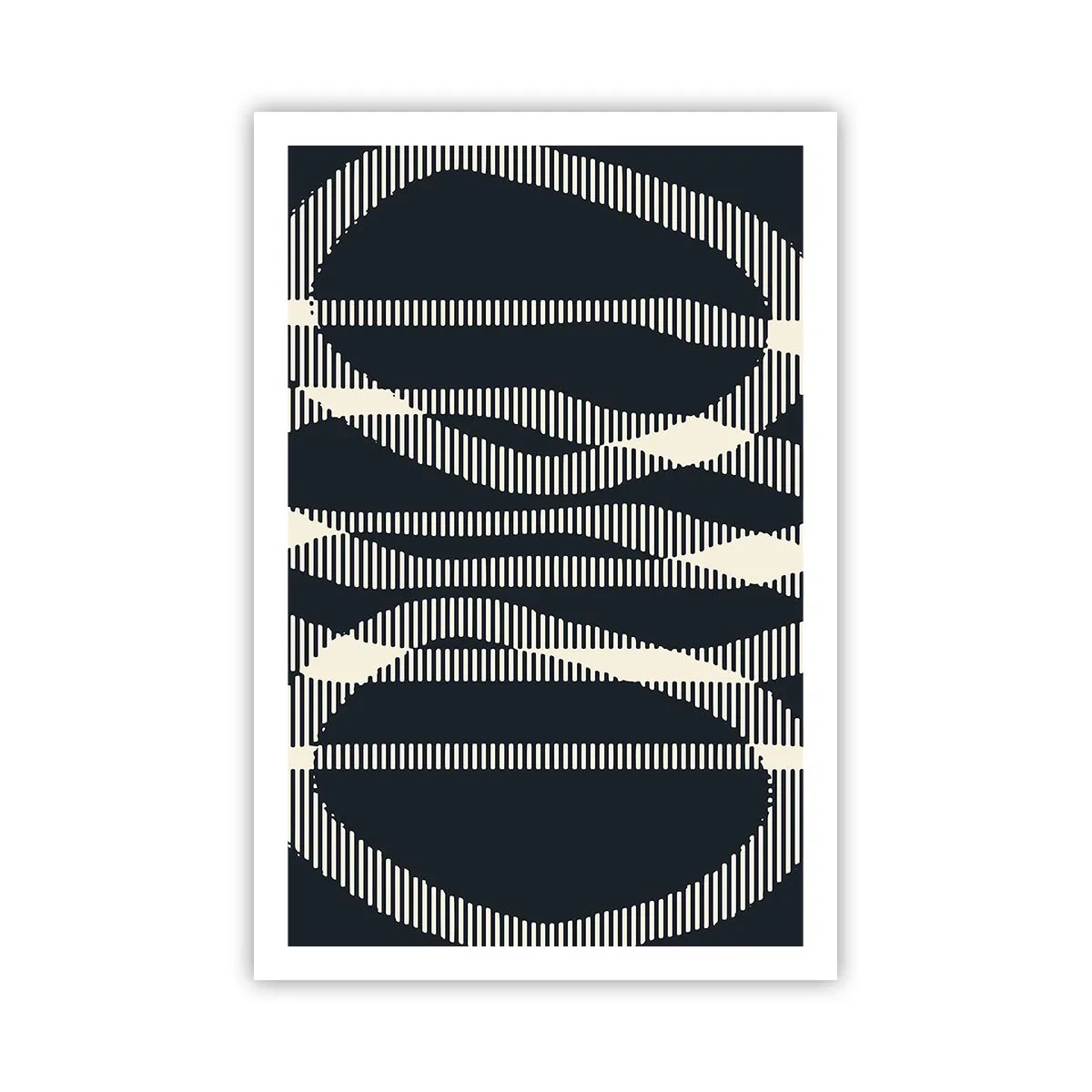 Plakat - Forsøg på at bryde igennem mørket - 61x91 cm