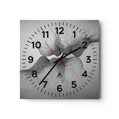 Vægur, Uret - Vindens kys - 30x30 cm