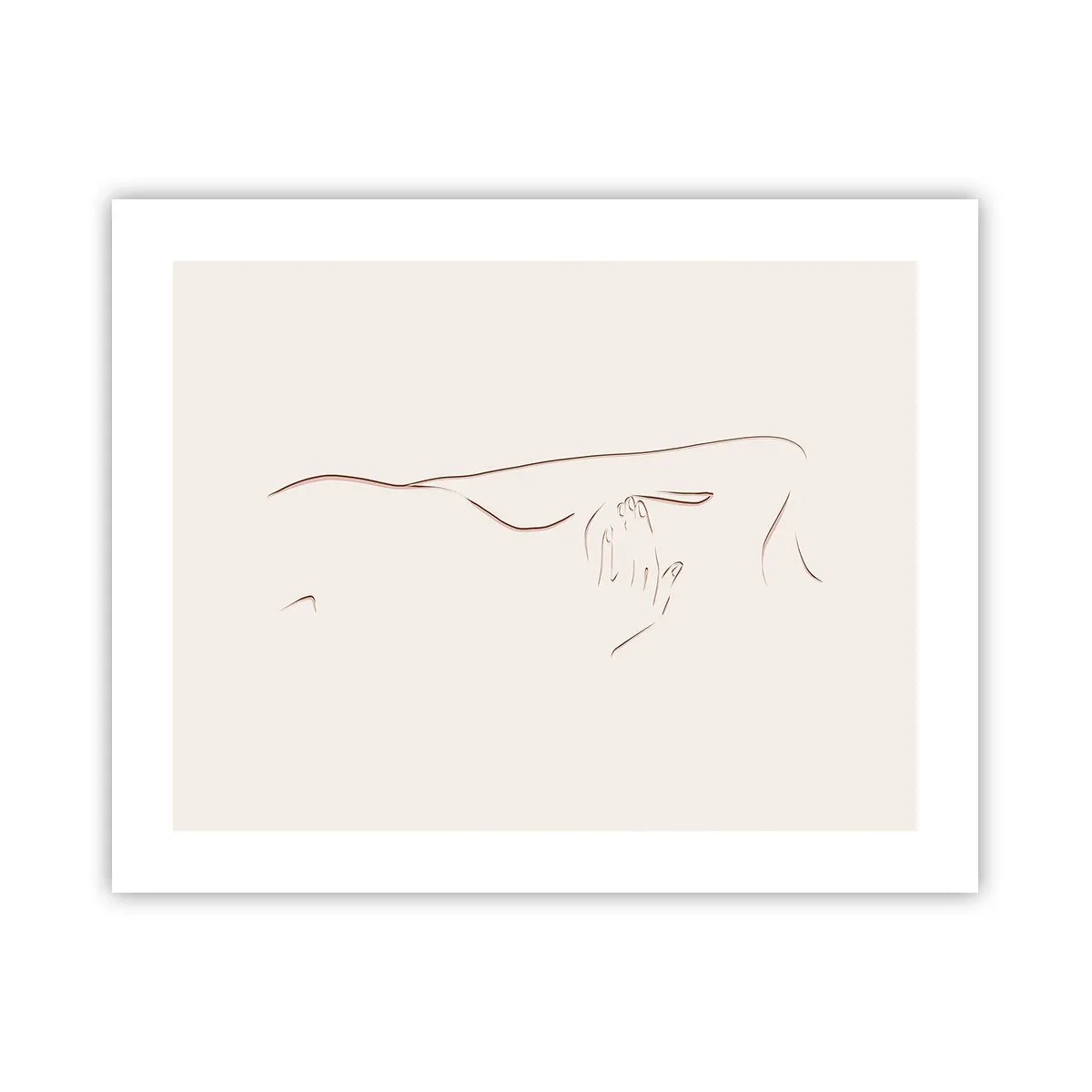 Plakat - Begærets form - 50x40 cm