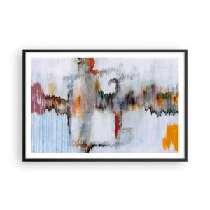 Plakat i sort ramme - En pind på vandet - 91x61 cm