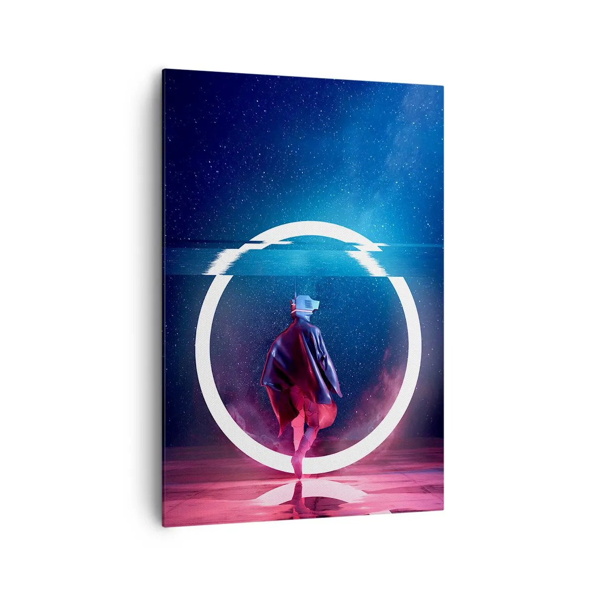 Lærredstryk - Billede på lærred - Mellem verdener - 70x100 cm