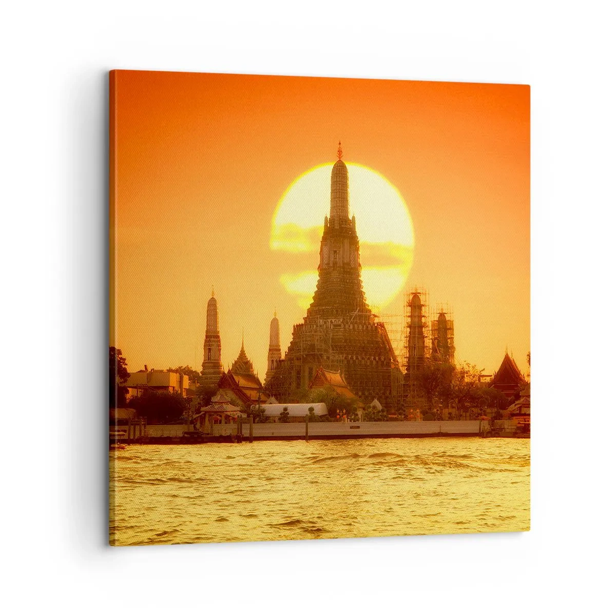 Lærredstryk - Billede på lærred - Mod solen, altid mod solen - 60x60 cm