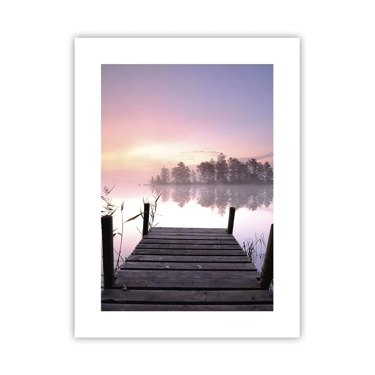 Plakat - Ud af den lilla tåge... - 30x40 cm