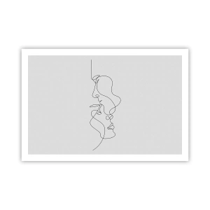 Plakat - Gløderne af glubende begær - 91x61 cm