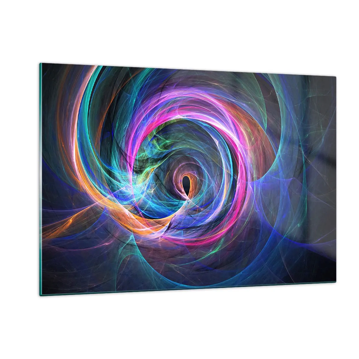 Billede på glas - Hvor vil du tage mig hen? - 120x80 cm