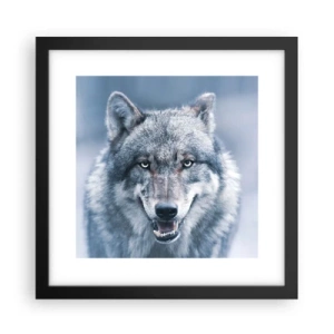 Plakat i sort ramme - Vil du tage udfordringen op? - 30x30 cm