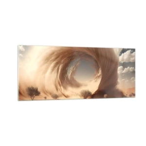 Billede på glas - Åben portal - 100x40 cm