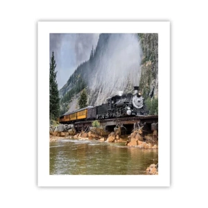 Plakat - Og hvorhen? Hvorhen? - 40x50 cm