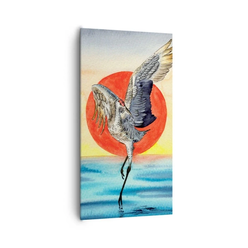 Lærredstryk - Billede på lærred - Tid til at gå tilbage - 65x120 cm