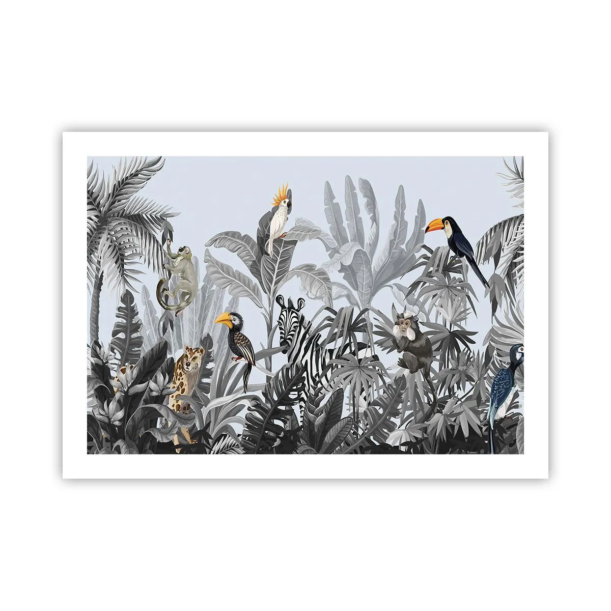 Plakat - En afrikansk fabel - 70x50 cm