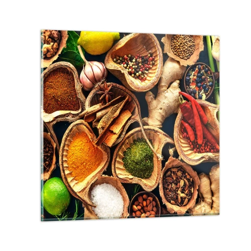 Billede på glas - Tag, hvad du vil have - 30x30 cm