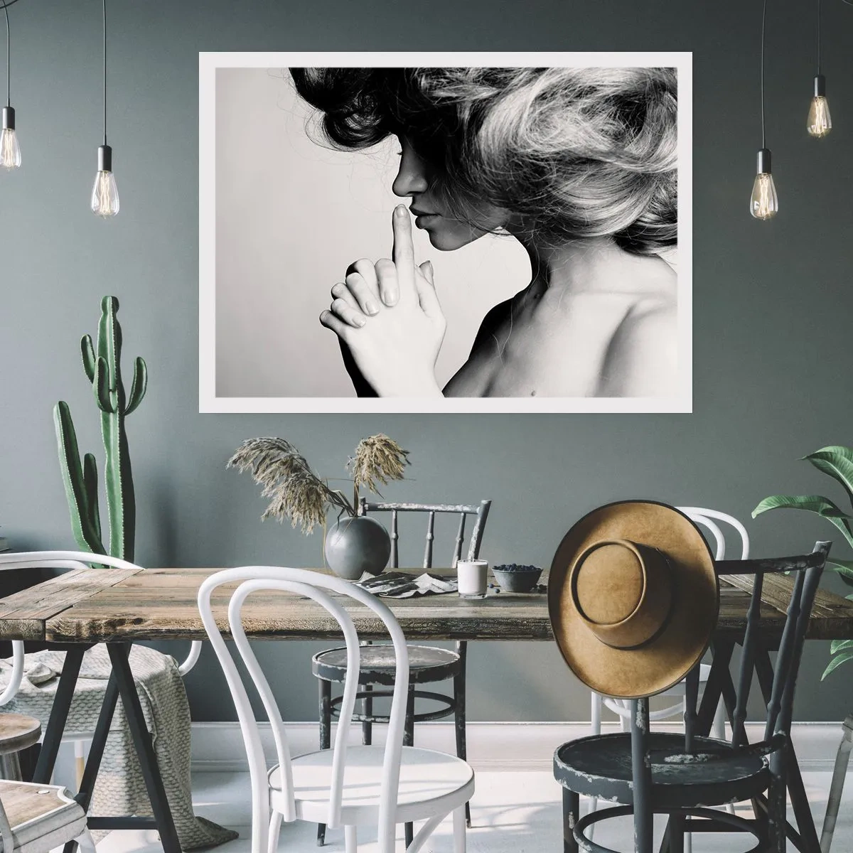 Plakat - Lyt til sig selv - 70x50 cm