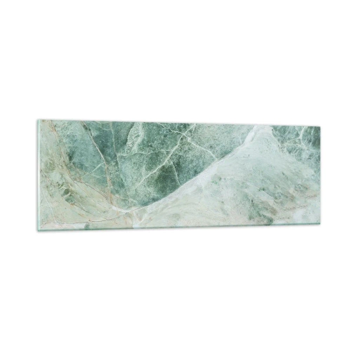 Billede på glas - Den ædle kølighed af sten - 90x30 cm