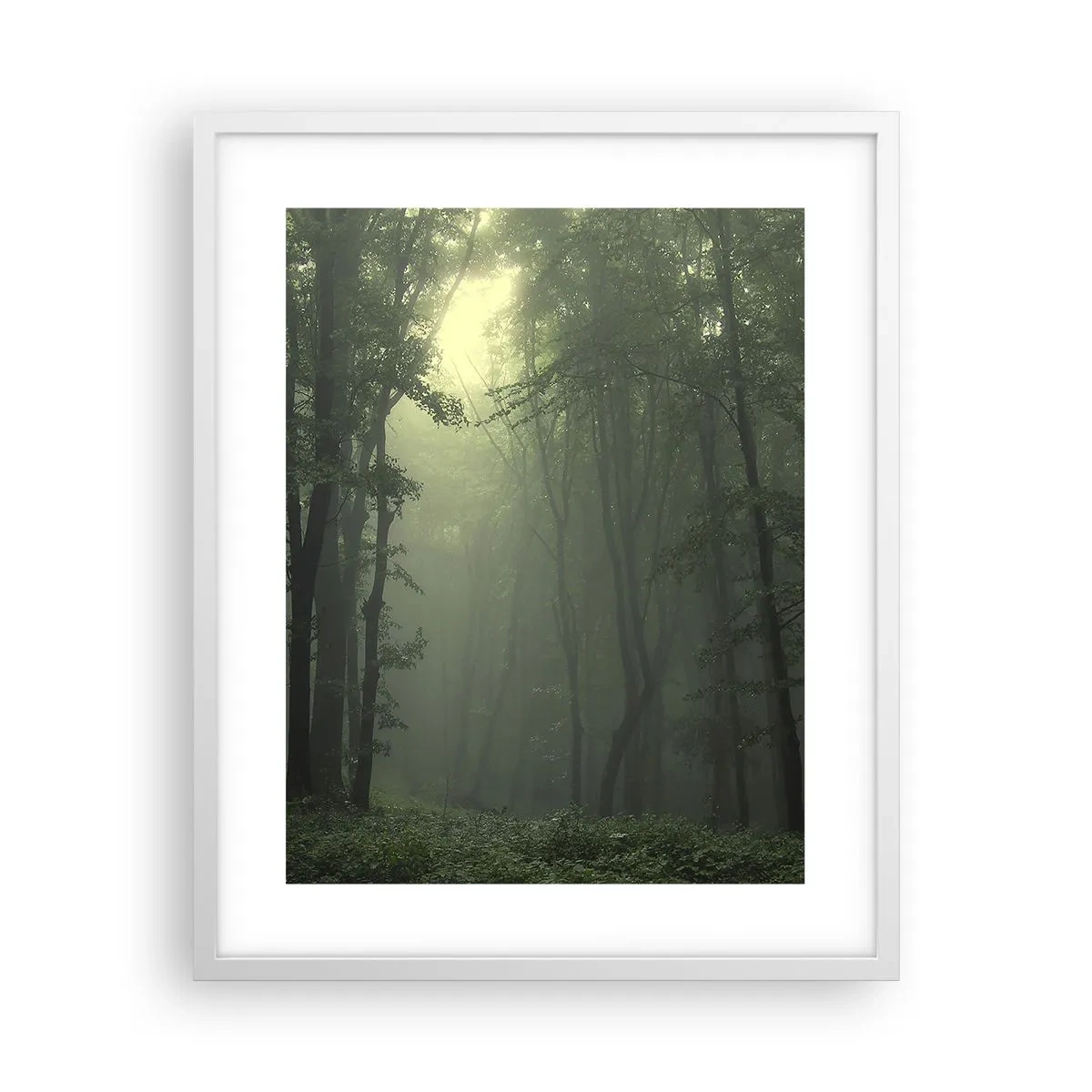 Plakat i hvid ramme - Før han vågner op - 40x50 cm