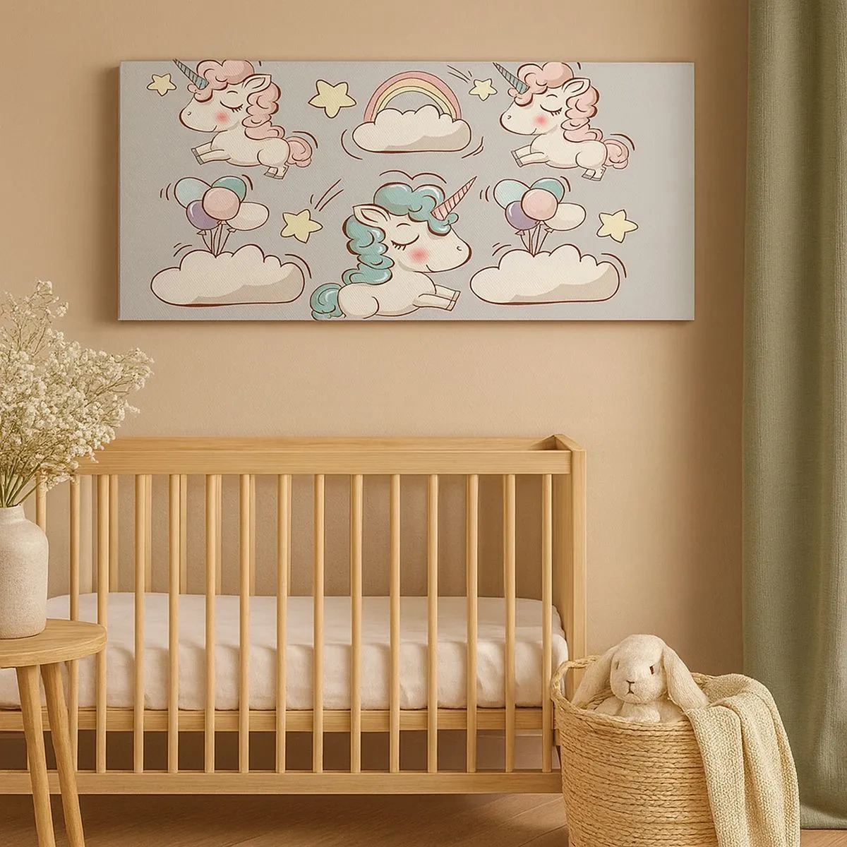 Lærredstryk - Billede på lærred - Der er bestemt ... - 100x40 cm