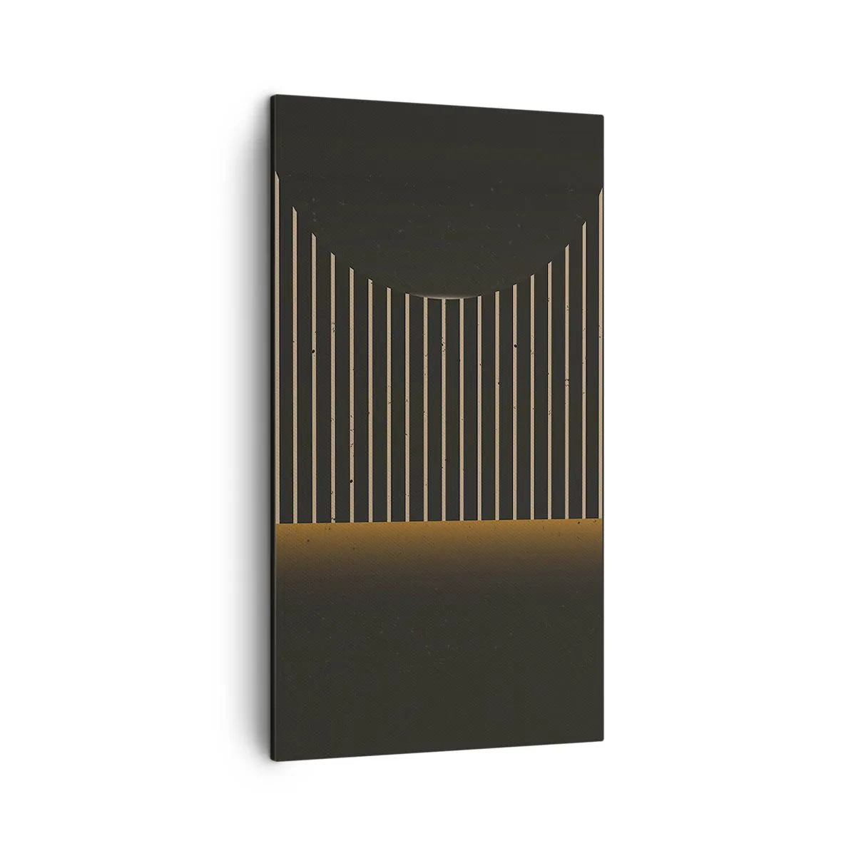 Lærredstryk - Billede på lærred - Udforsk mørket - 45x80 cm