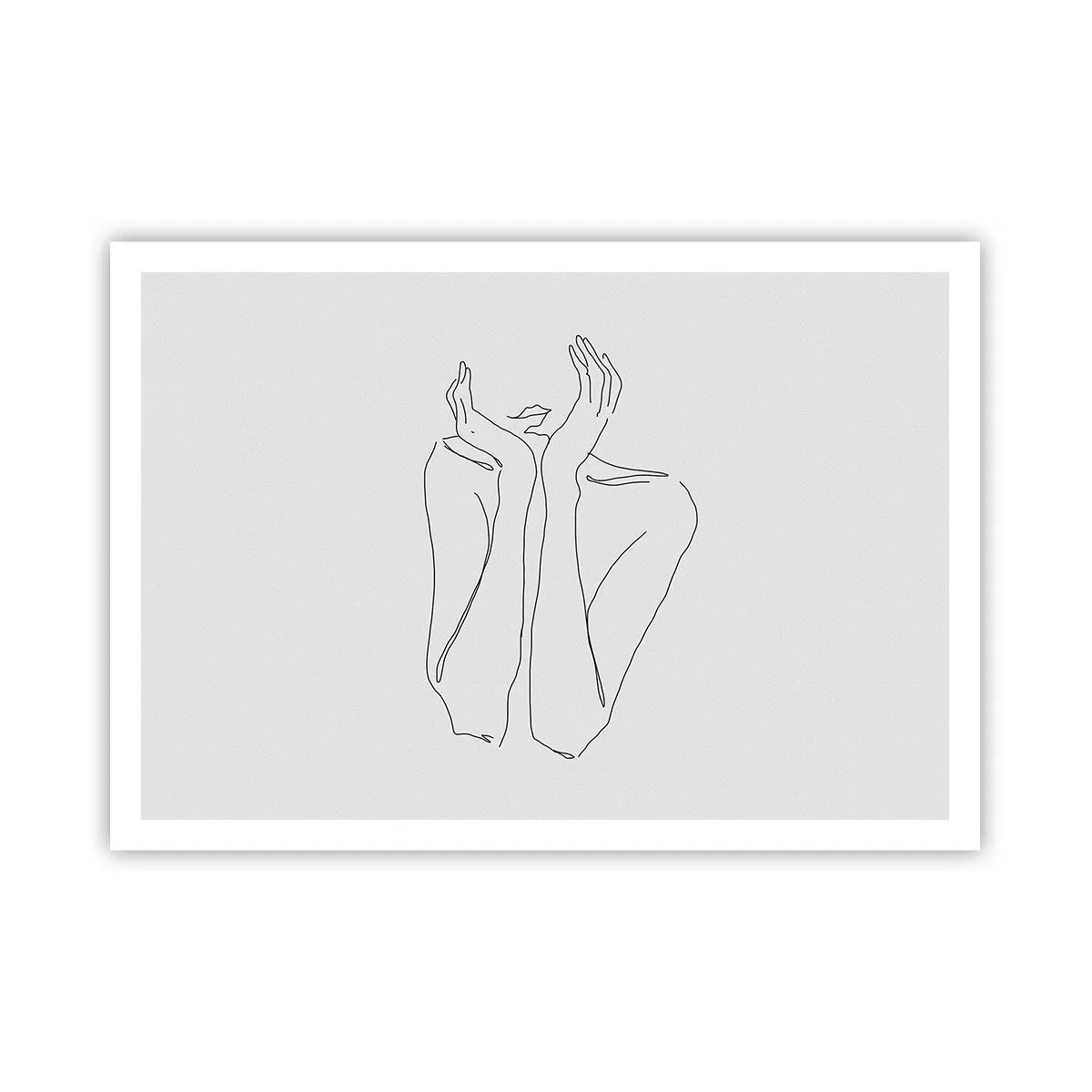 Plakat - Hvad piger drømmer om - 100x70 cm