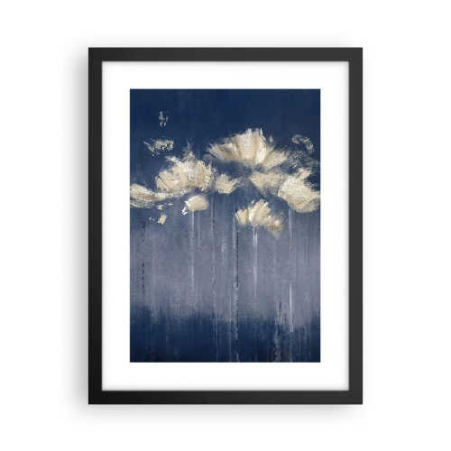 Plakat i sort ramme - Som kronblade i vinden - 30x40 cm