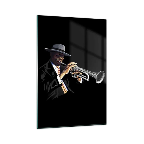 Billede på glas - Gammeldags charme - 80x120 cm