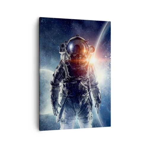 Lærredstryk - Billede på lærred - Et kosmisk eventyr - 50x70 cm