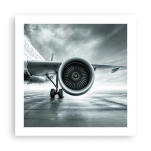 Plakat - Der er kraft! - 50x50 cm