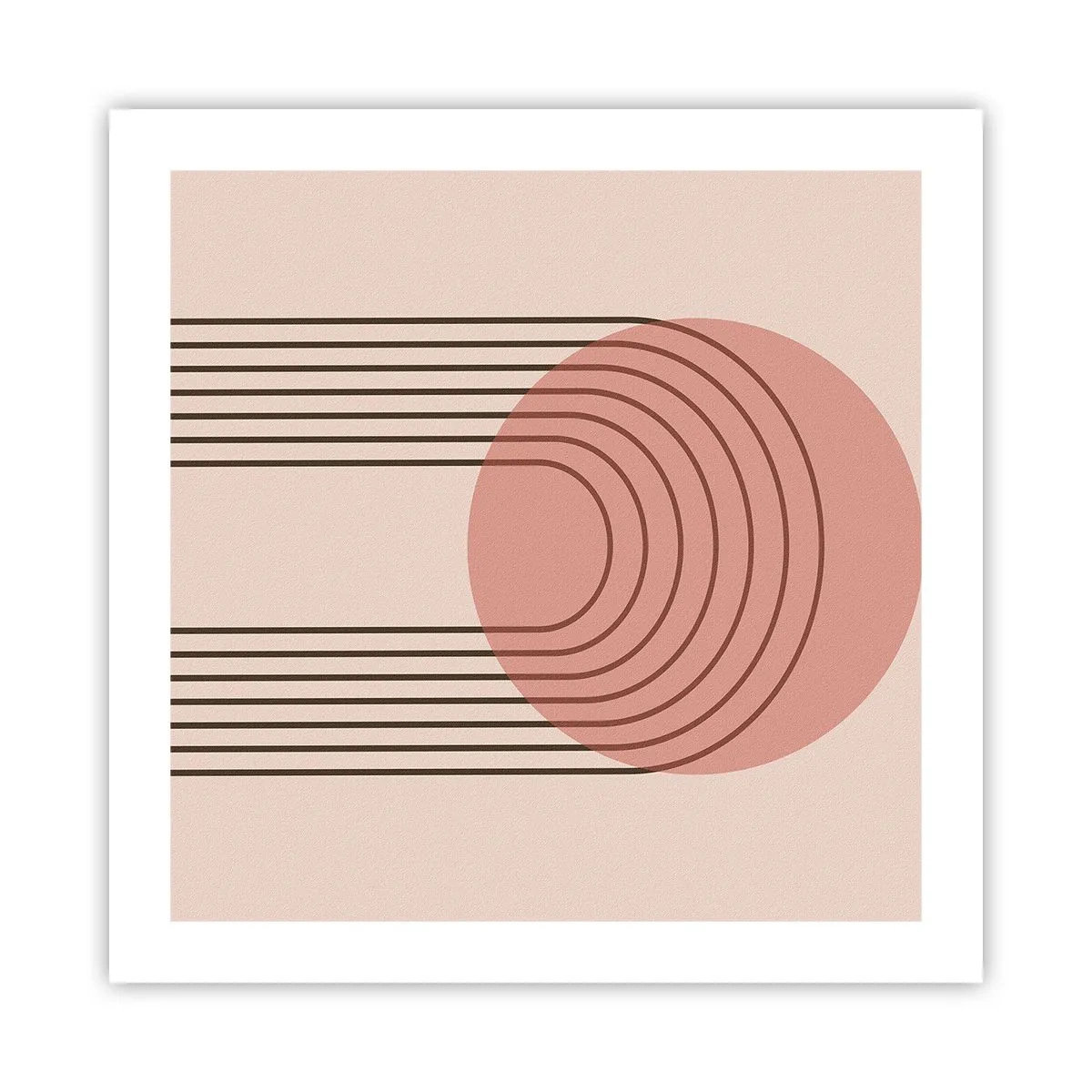 Plakat - Uimodståelig tiltrækningskraft - 50x50 cm