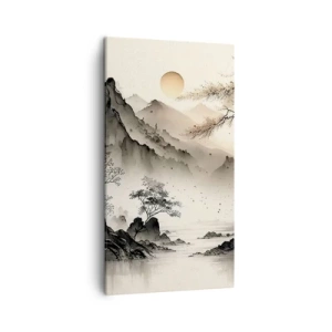 Lærredstryk - Billede på lærred - Orientens unikke charme - 45x80 cm