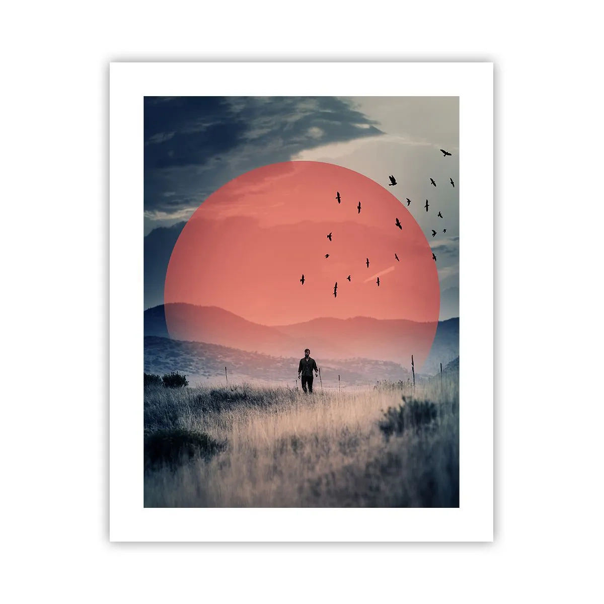 Plakat - I sine elementer - 40x50 cm